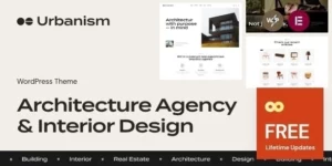 Urbanism Architecture Agency Interior Design WordPress Theme 1.0.0破解版主题