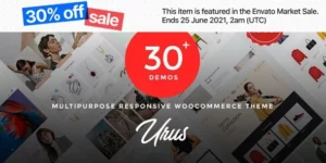 Urus Multipurpose Responsive WooCommerce Theme 2.0.3破解版主题