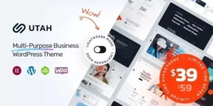 Utah Multi-Purpose Business WordPress Theme 1.0.9破解版主题