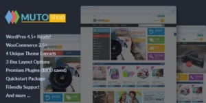 VG Muto Mega Shop Responsive WooCommerce Theme 1.4破解版主题