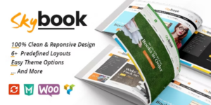 VG Skybook WooCommerce Theme For Book Store 2.2破解版主题