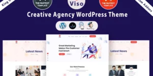 VISO Creative Agency WordPress Theme 1.0破解版主题