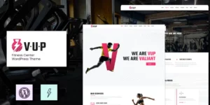 VUP Fitness Center WordPress Theme 1.3破解版主题