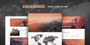 Vagabonds | Personal Travel Lifestyle Blog WordPress Theme 1.3.5破解版主题