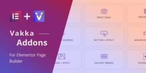 Vakka Addons for elementor 1.3破解版插件
