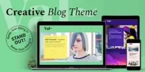 Val – Creative Blog 1.2.0破解版主题