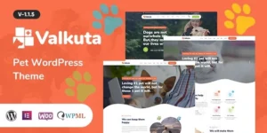 Valkuta Pet WordPress Theme 1.1.5破解版主题
