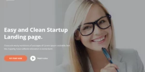 Vanessa Startup Landing Page WordPress Theme 1.0.6破解版主题