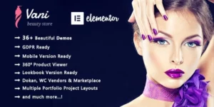 Vani | Cosmetic Beauty WooCommerce WordPress Theme 2.2.2破解版主题