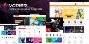 Vapier – Vape Store WooCommerce WordPress Theme 1.0.4破解版主题