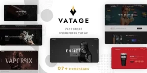 Vatage – Vape WooCommerce WordPress Theme 1.0.4破解版主题