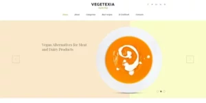 Vegetarian Restaurant Blog WordPress Theme 1.0.0破解版主题