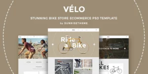 Velo Bike Store Responsive Business Theme 3.6.7破解版主题