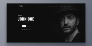 Velo Personal Freelancer Portfolio WordPress Theme WordPress Theme 2.0破解版主题