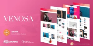 Venosa Magazine Blog WordPress Theme 1.0.6破解版主题
