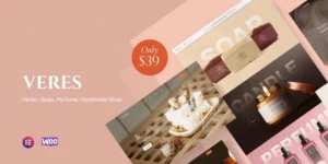 Veres – Handmade Soap Candles Shop 1.0.1破解版主题
