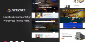 Vervoer – Logistics WordPress Theme 1.0.1破解版主题