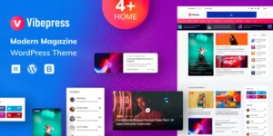 VibePress Modern Magazine WordPress Theme 1.0破解版主题