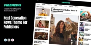 Vibenews Digital News Magazine AMP Theme 1.0破解版主题