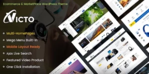Victo  – Digital MarketPlace WordPress Theme 1.4.16破解版主题