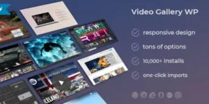 Video Gallery WordPress Plugin /w YouTube