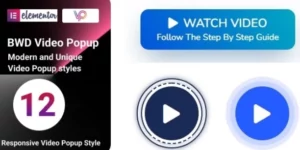 Video Popup addon for elementor 1.0破解版插件