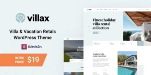 Villax Villa Vacation Rentals WordPress Theme 1.1.0破解版主题