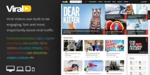 ViralVideo Responsive Magazine WordPress Theme 2.5破解版主题