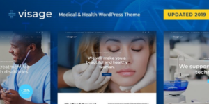 Visage  – Medical Health WordPress Theme 1.6破解版主题