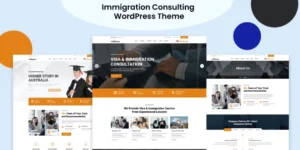 Visapass – Immigration Consulting WordPress Theme 1.0.2破解版主题