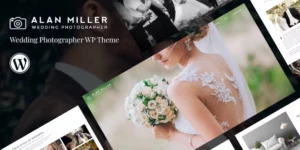 Vivagh  – Wedding Photographer WordPress Theme 2.4破解版主题