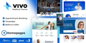 Vivo Health and Medical WordPress Theme 1.0.7破解版主题
