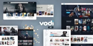 Vodi Video WordPress Theme for Movies TV Shows 1.2.8破解版主题