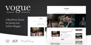 Vogue Fashionable Elegant WordPress Theme 2.2.0破解版主题