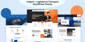 Volport Logistics Transport WordPress Theme 1.0.9破解版主题