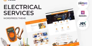 Voltix Electrical Services WordPress Theme 2.0.1破解版主题