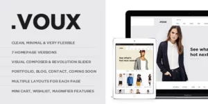 Voux Fashion Shopping Theme 2.9破解版主题