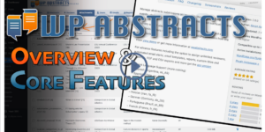 WP Abstracts Manage Abstracts & Peer Review using WordPress 2.7.0破解版插件