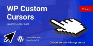WP Custom Cursors | WordPress Cursor Plugin 3.0破解版插件