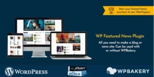WP Featured News Pro | Custom Posts Listing Plugin 1.6.0破解版插件