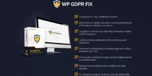 WP GDPR Fix Pro GDPR PECR Compliance for your WordPress Site 3.9破解版插件