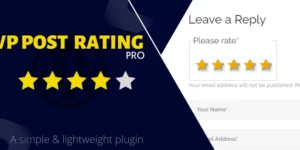 WP Post Rating Pro– Post rating system for WordPress WordPress Plugin 1.0破解版插件