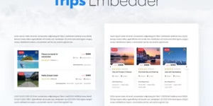 WP Travel Engine Trips Embedder 2.1.0破解版插件