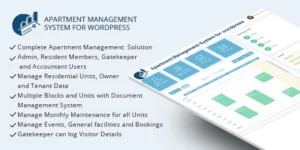 WPAMS Apartment Management System for wordpress 31.0破解版插件