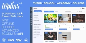 WPLMS Learning Management System 4.920破解版主题