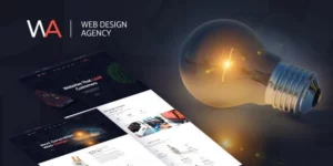 Wagency Web Design Company WordPress Theme 2.3.1破解版主题