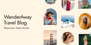 WanderAway Travel Blog WordPress Theme 1.0.0破解版主题