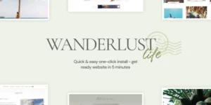 Wanderlust Life Nomad and Travel Blog WordPress Theme 1.0.0破解版主题