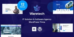 Waretech IT Solutions Technology WordPress Theme 1.0.4破解版主题