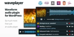 WavePlayer Waveform Audio Player for WordPress and WooCommerce 3.5.4破解版插件